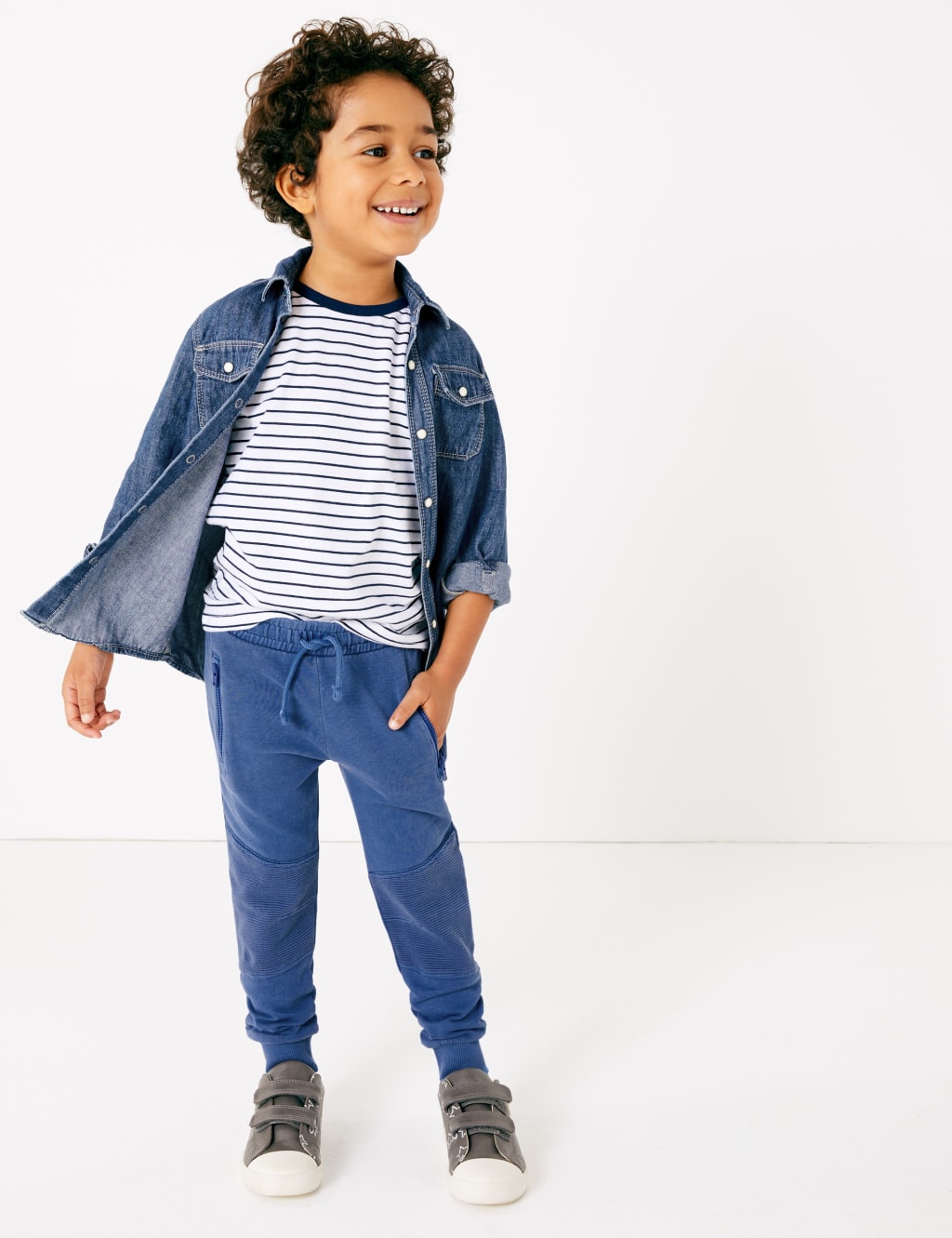 Ottoman Panel Joggers (2-7 Years) 1 of 5