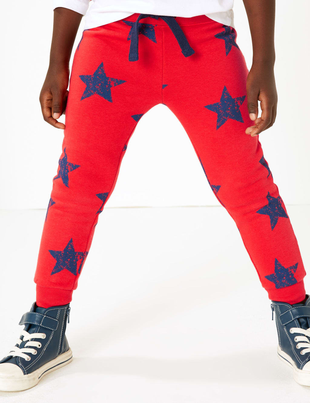 Cotton Star Print Joggers (3 Months - 7 Years) 4 of 5