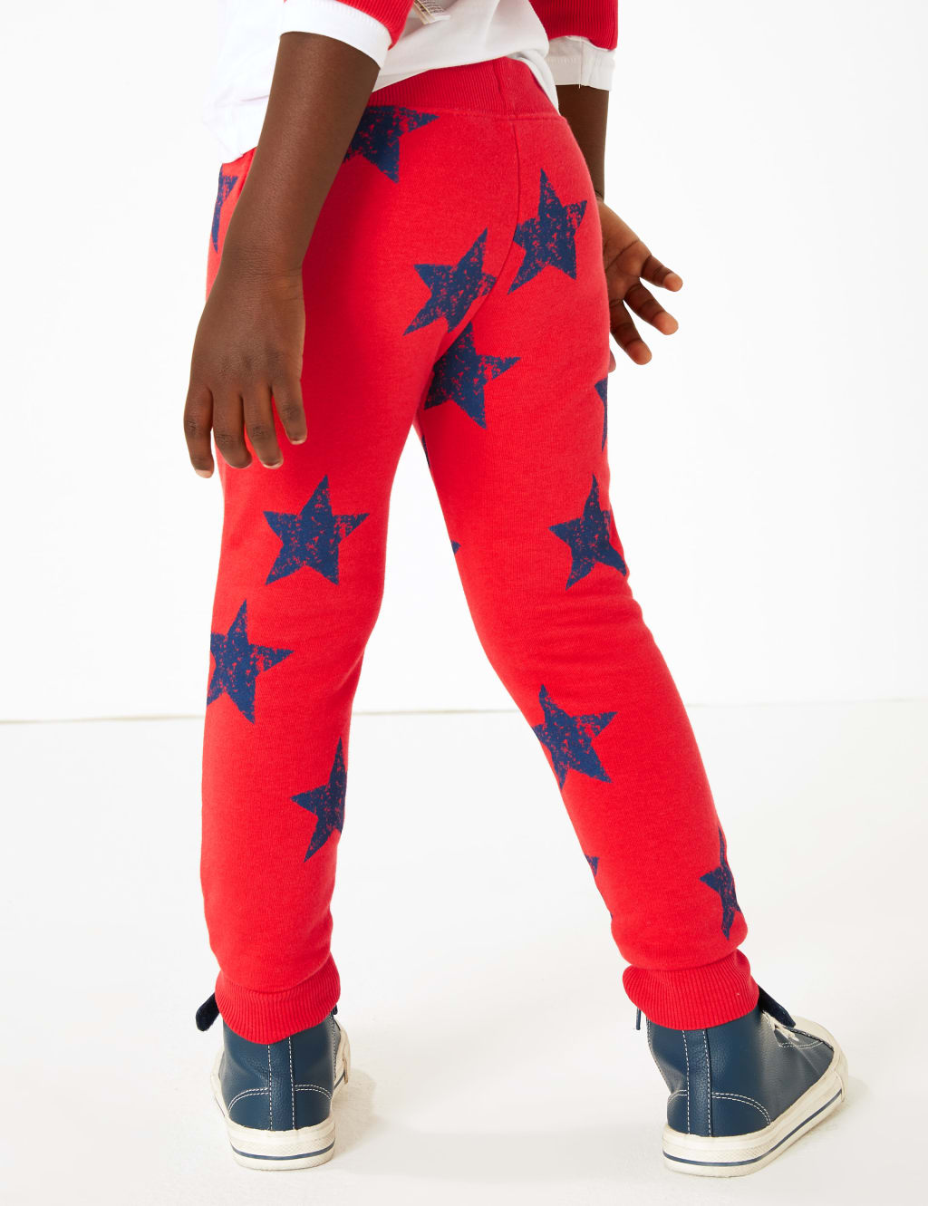 Cotton Star Print Joggers (3 Months - 7 Years) 5 of 5