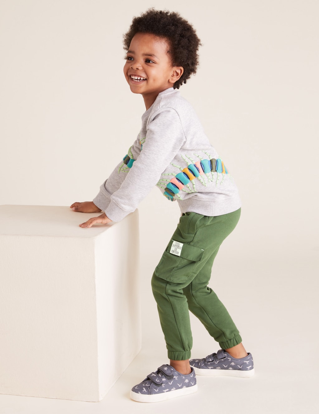 Cotton Cargo Joggers (2-7 Yrs) 1 of 5