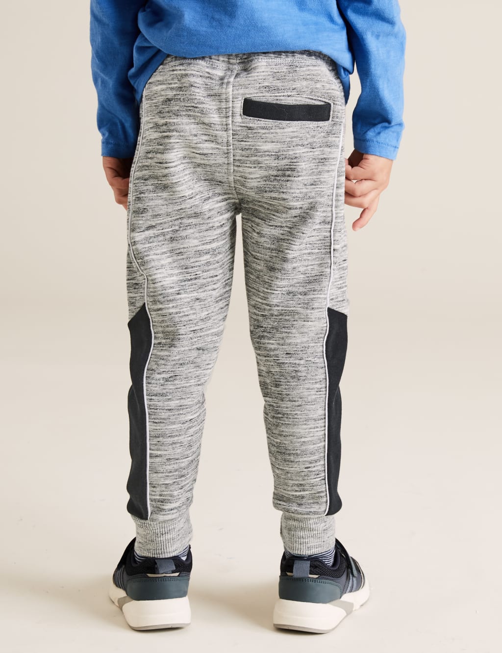 Cotton Side Stripe Joggers (2-7 Yrs) 5 of 5