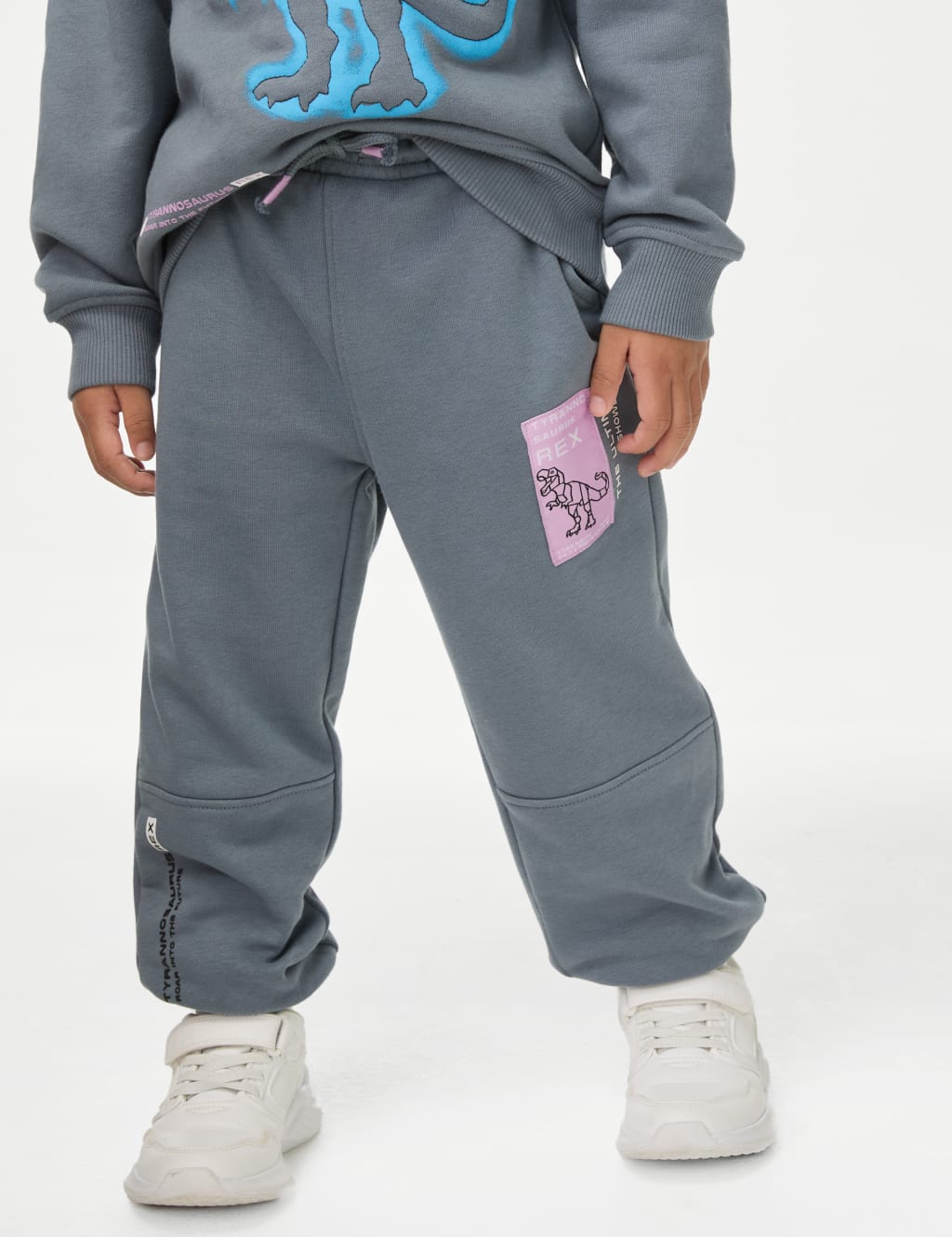 Cotton Rich Dinosaur Joggers 2 8 Yrs M S Collection M S