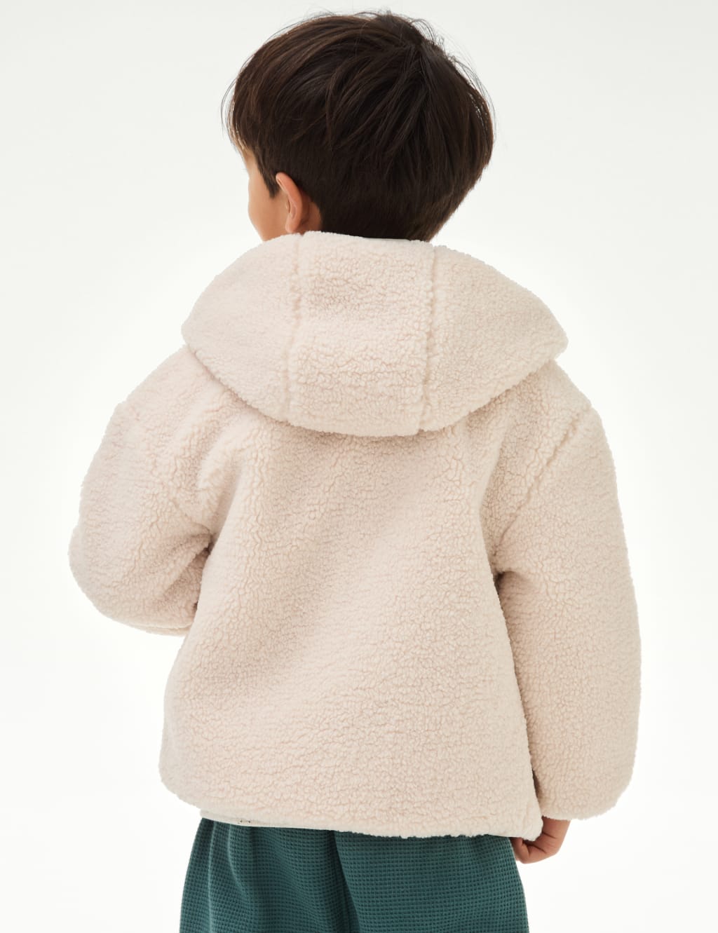 Fleece hooded top sale