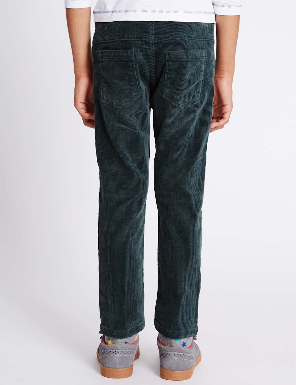 Cotton Rich Ribbed Waist Cord Trousers  (1-7 Years) 3 of 5
