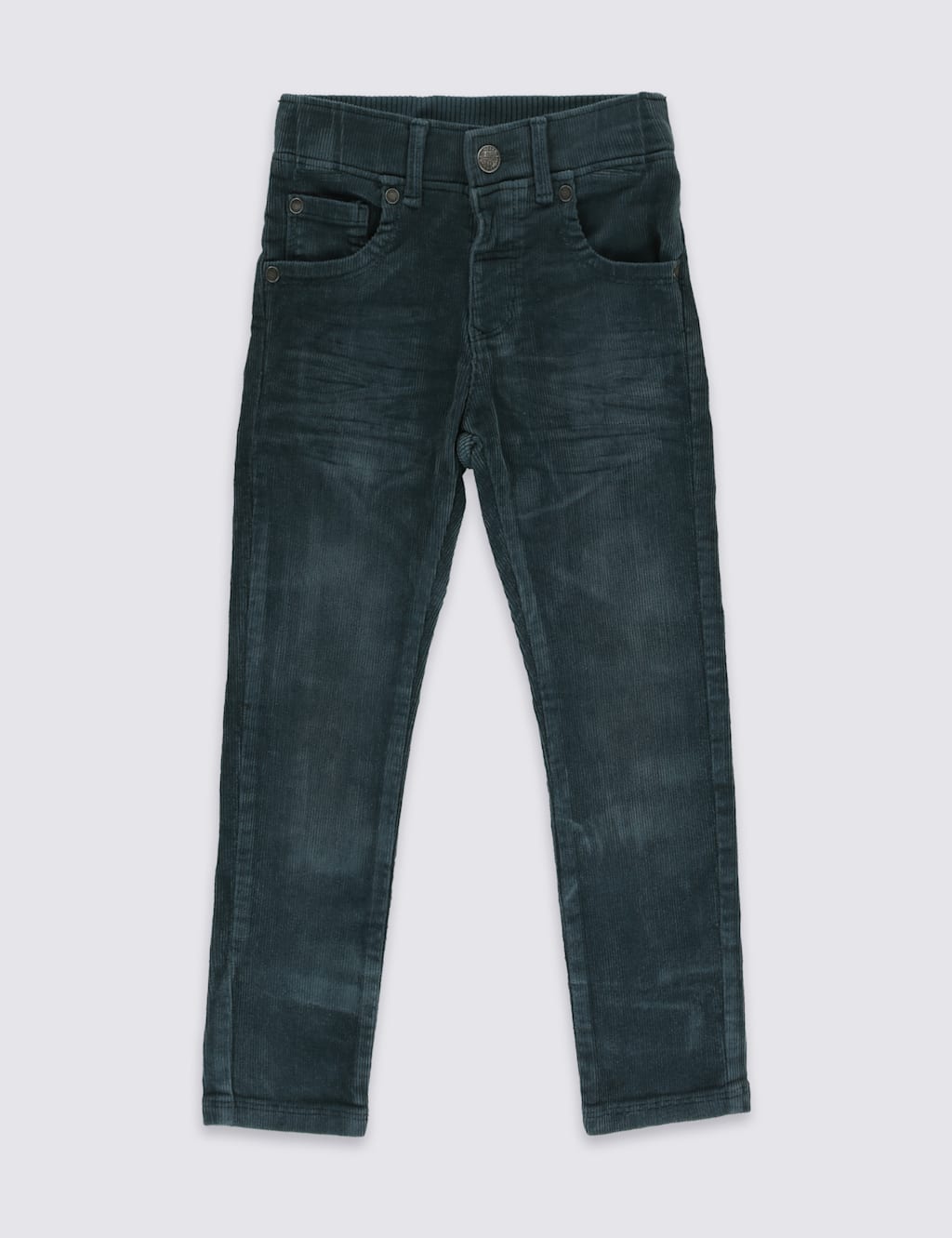 Cotton Rich Ribbed Waist Cord Trousers  (1-7 Years) 2 of 5