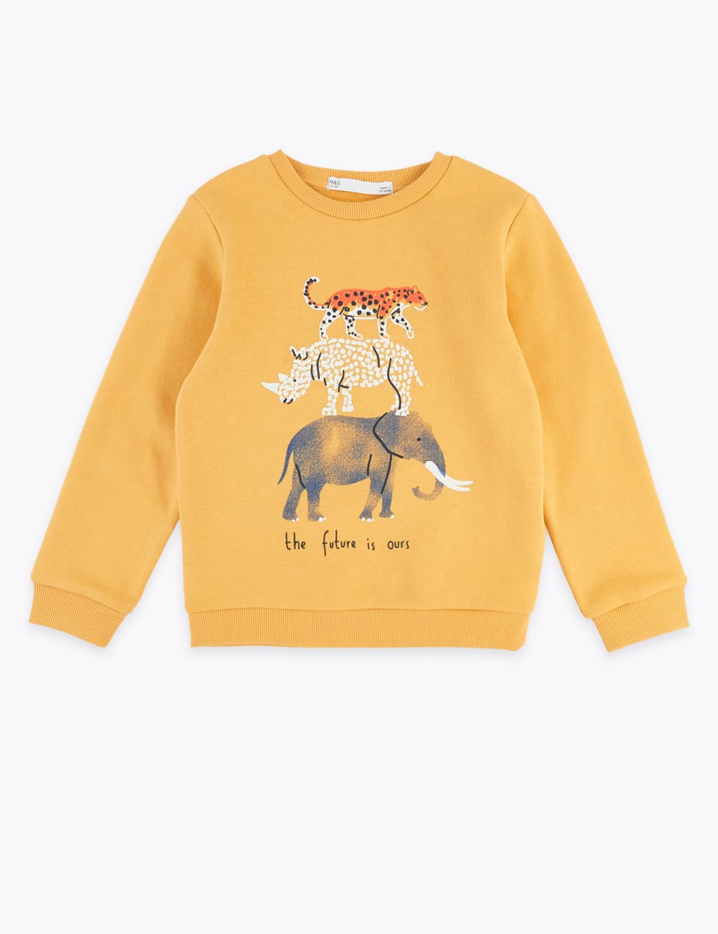 Animal Stack Sweatshirt (2-7 Years) 2 of 4