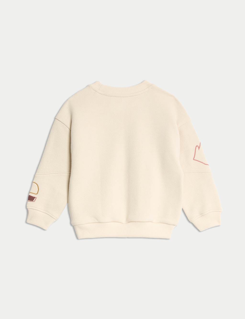 Cotton Rich Embroidered Sweatshirt (2-8 Yrs) 8 of 8