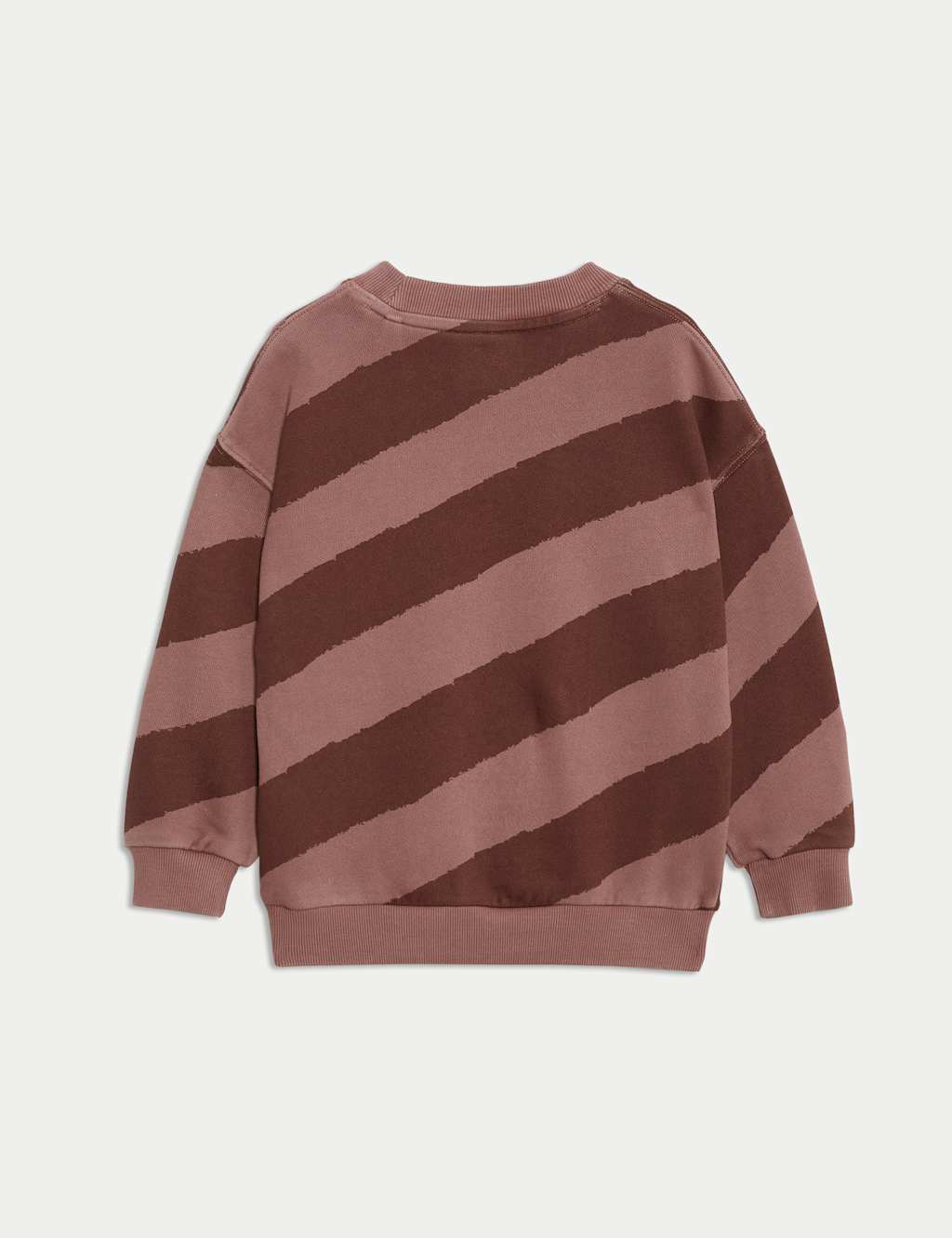 Pure Cotton Striped Slogan Sweatshirt (2-8 Yrs) 7 of 7