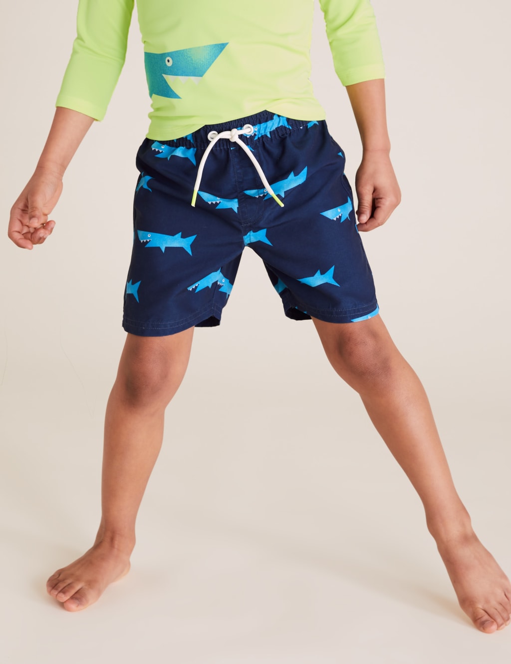 2pc Shark Swim Set (2-7 Yrs) 4 of 5