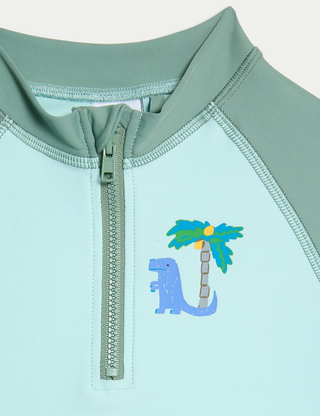 2pc Dinosaur 3/4 Sleeve Swim Set (2-8 Yrs) 3 of 3