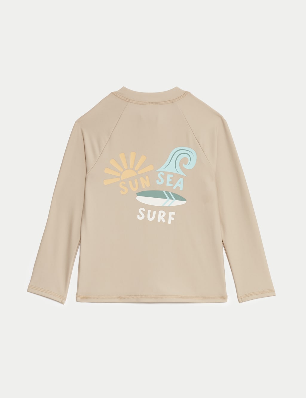 Sun Sea Surf' Slogan Long Sleeve Rash Vest (2-8 Yrs) 5 of 6