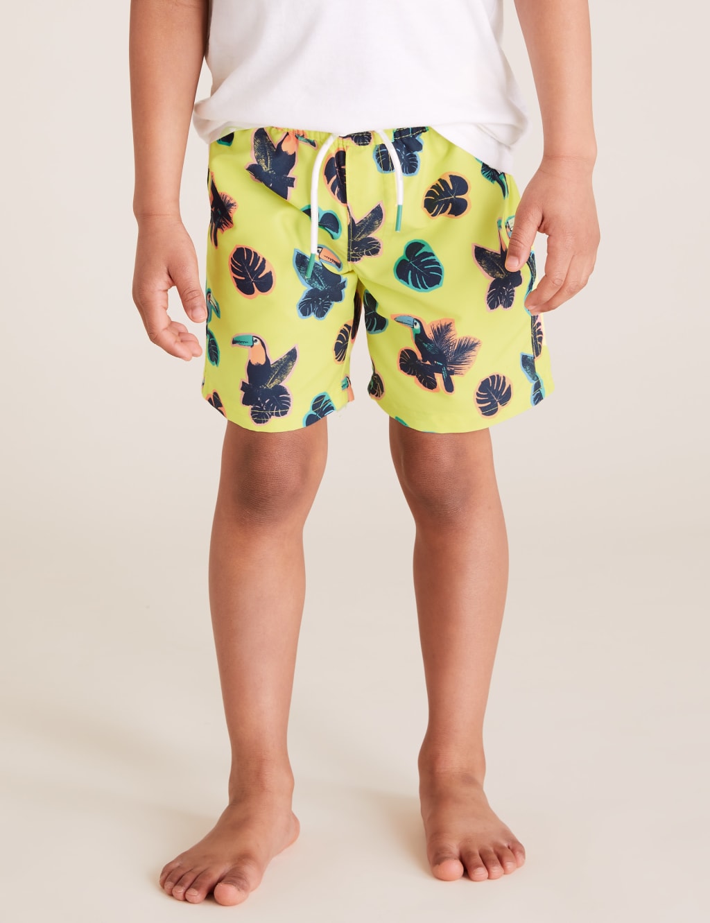 Toucan Leaf All Over Print Swim Shorts (2-7 Yrs) 3 of 4