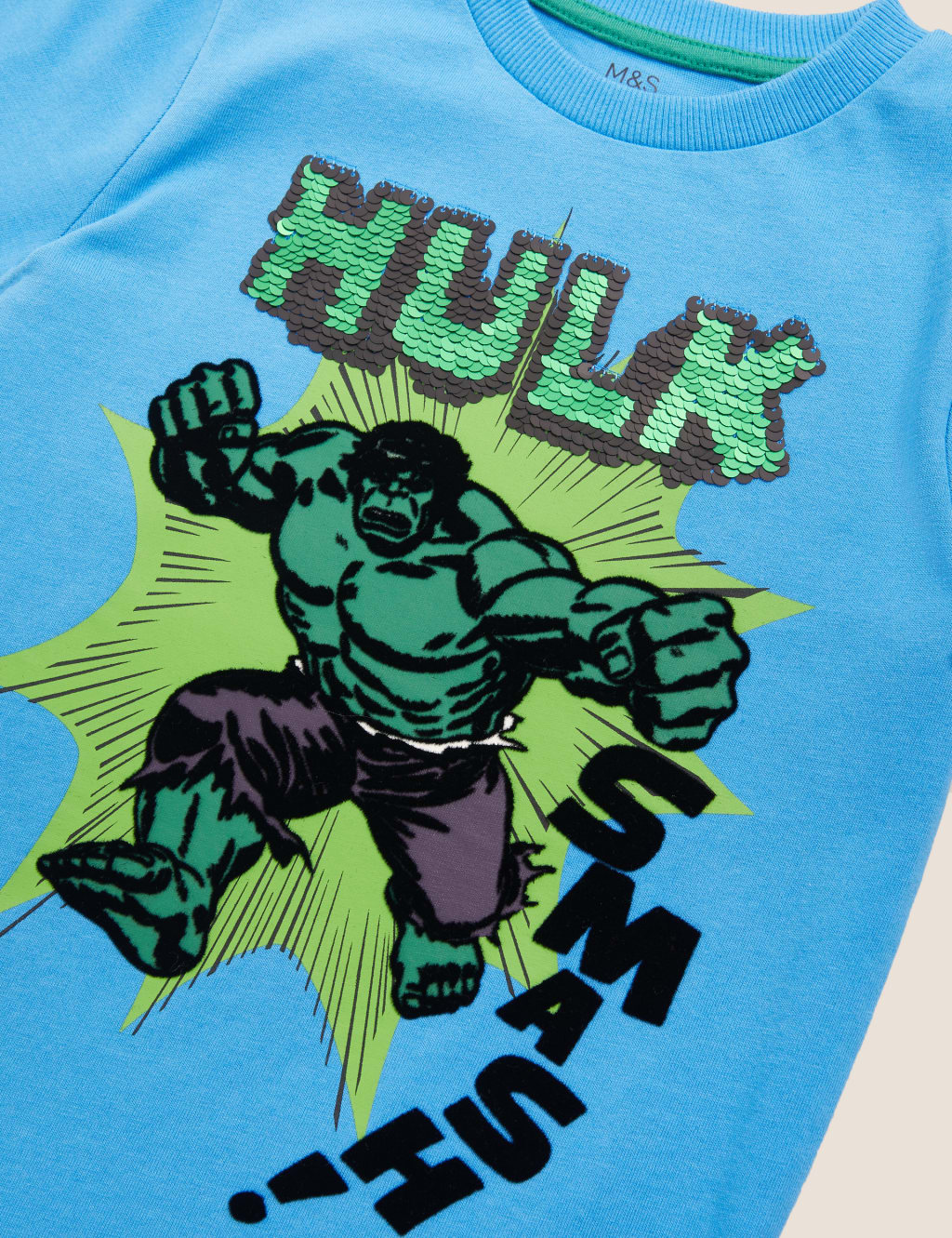 Superhero sequin shirt outlet