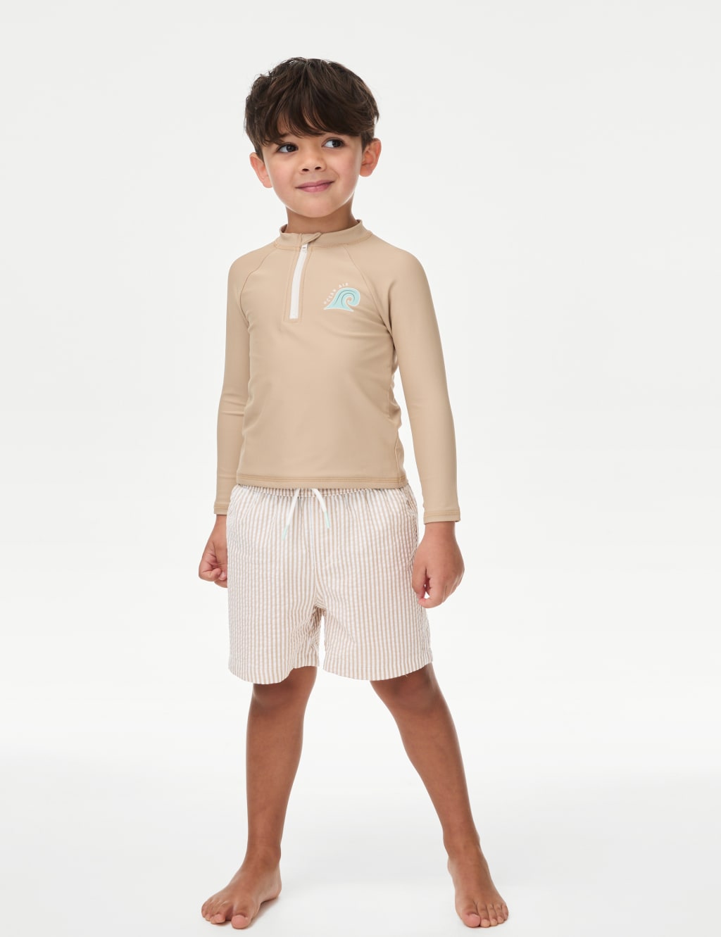 Striped Swim Shorts (2-8 Yrs) 1 of 6