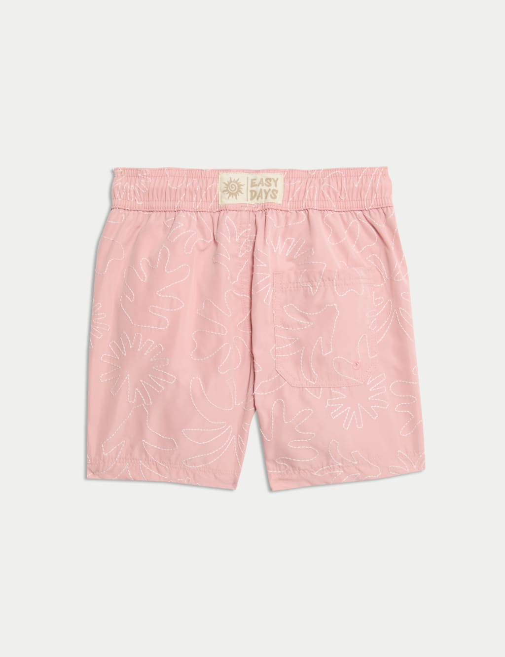 Embroidered Leaf Swim Shorts (2-8 Yrs) 3 of 3