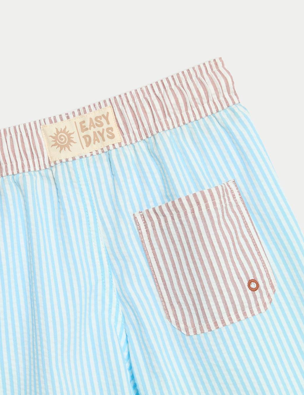Ticking Stripe Swim Shorts (2-8 Yrs) 3 of 3
