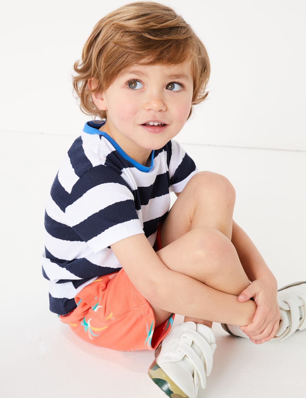 Pure Cotton Striped T-Shirt (2-7 Yrs) 3 of 4