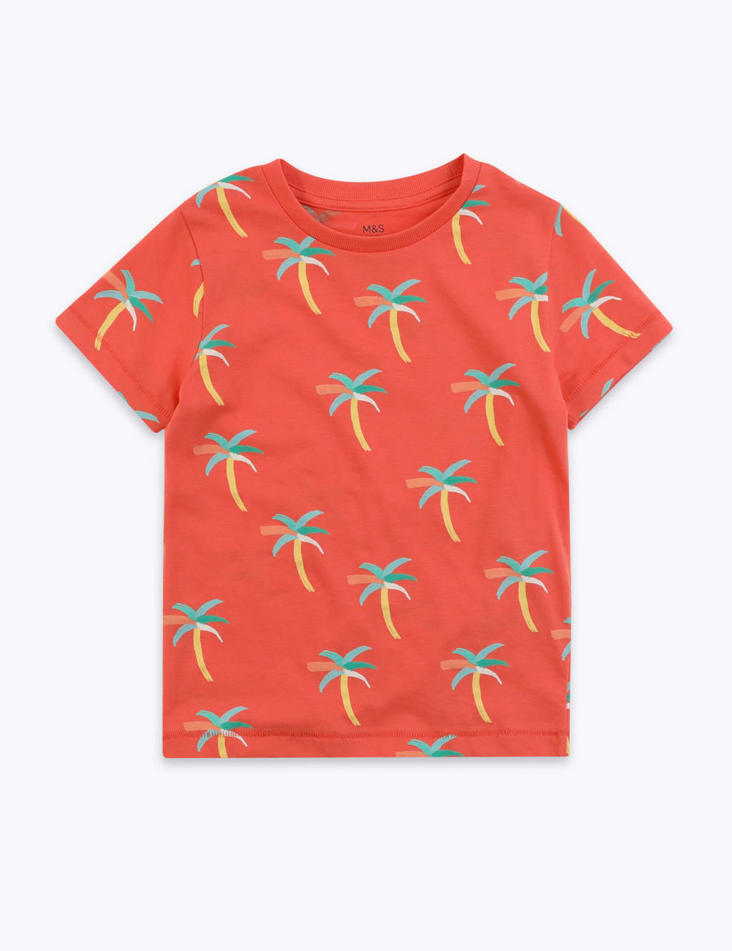 Cotton Palm Tree T-Shirt (2-7 Yrs) 1 of 1