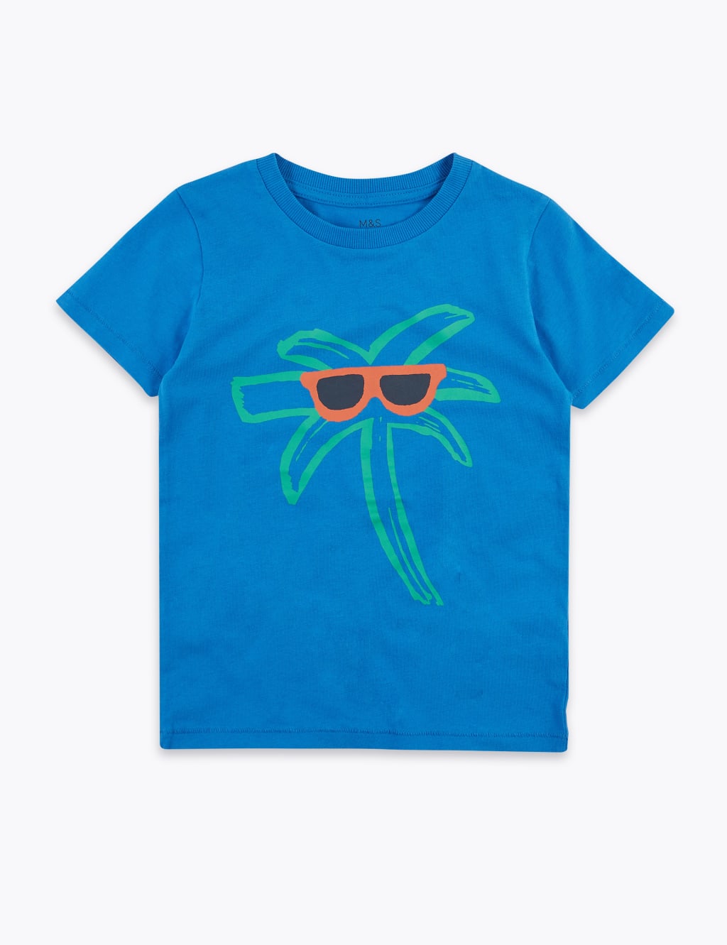 Cotton Palm Tree Print T-Shirt (2-7 Yrs) 2 of 2