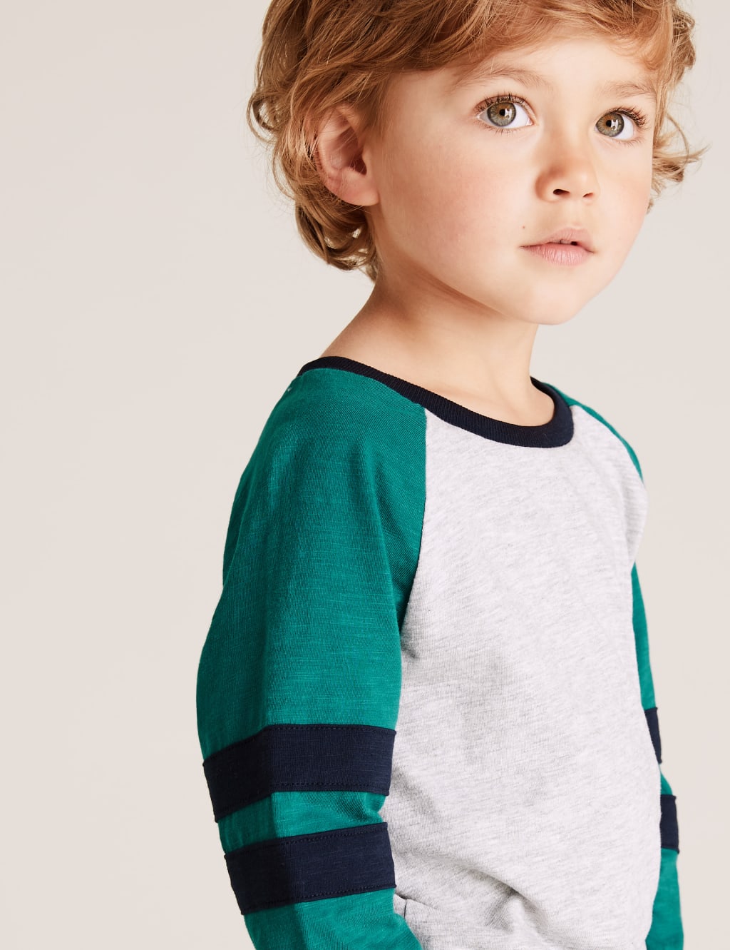 Cotton Rich Patterned Top (2-7 Yrs) 1 of 4