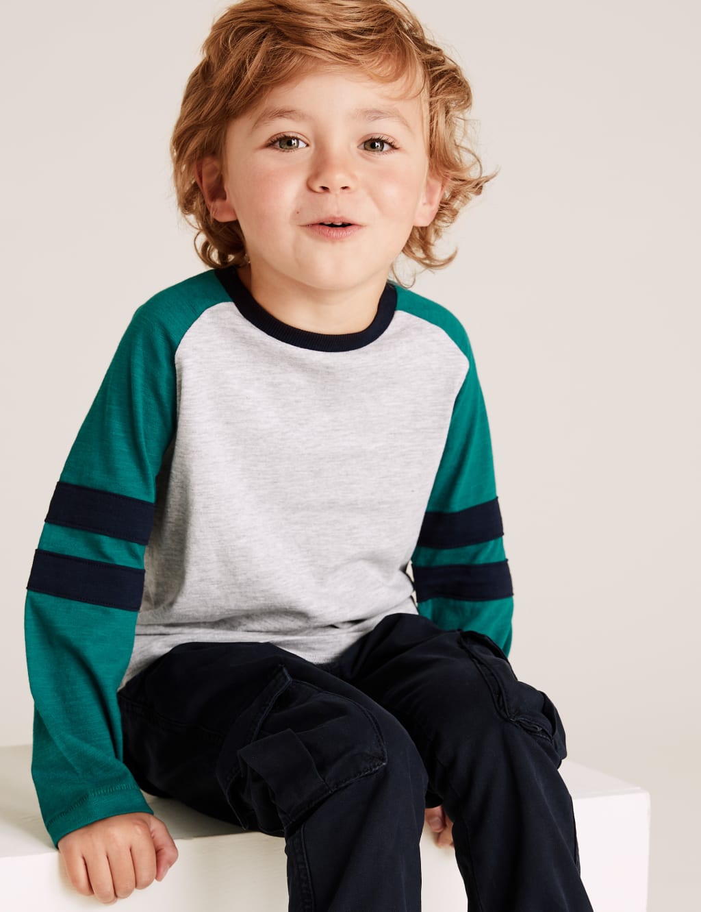 Cotton Rich Patterned Top (2-7 Yrs) 3 of 4