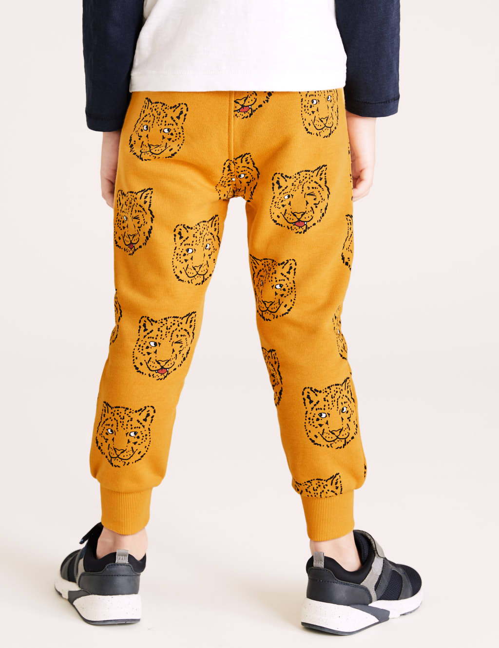 Regular Cotton Rich Tiger Face Joggers (2-7 Yrs) 5 of 5