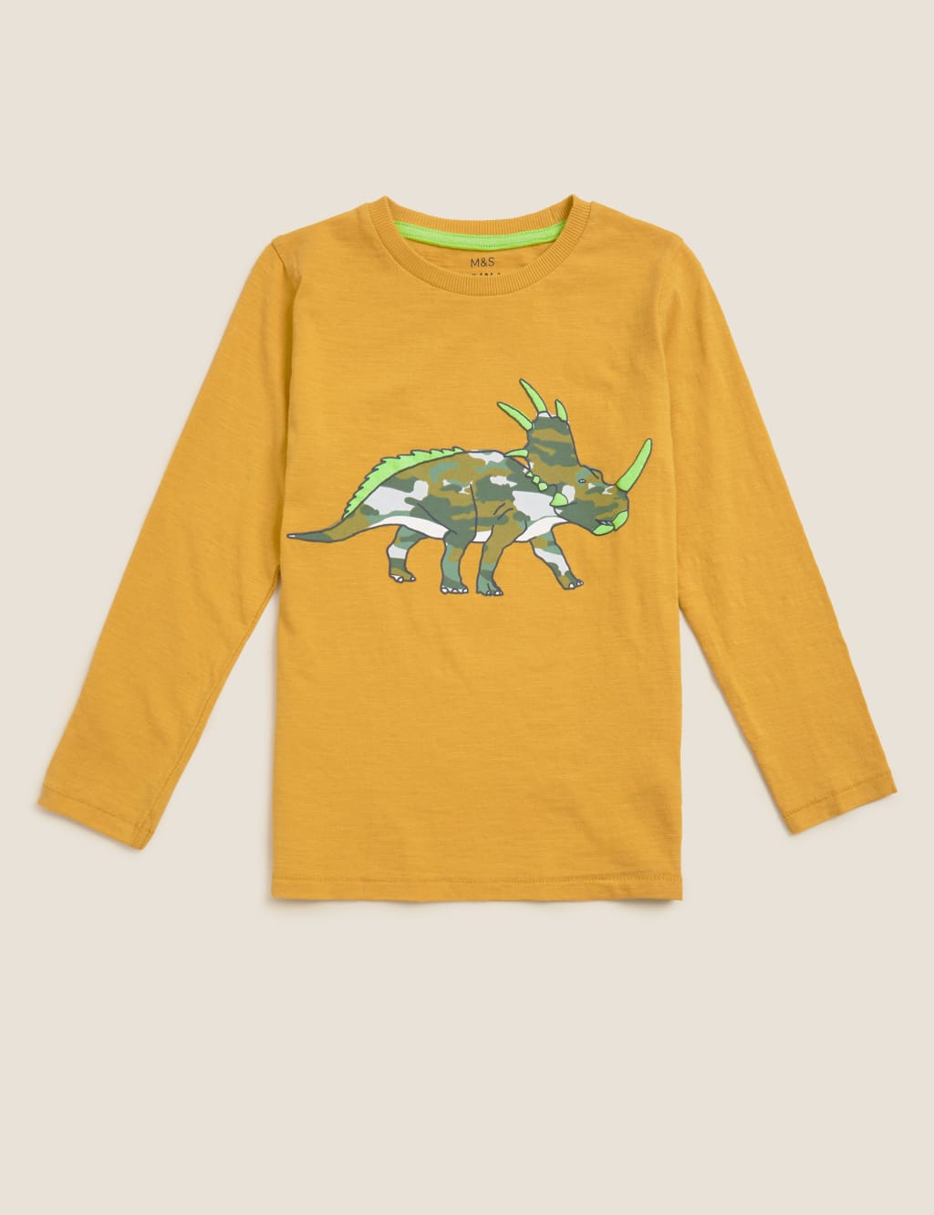 Cotton Camouflage Triceratops Top 2 of 4