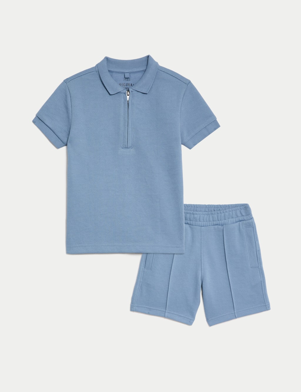 Polo Shirt And Shorts Set 2 8 Yrs M S Collection M S