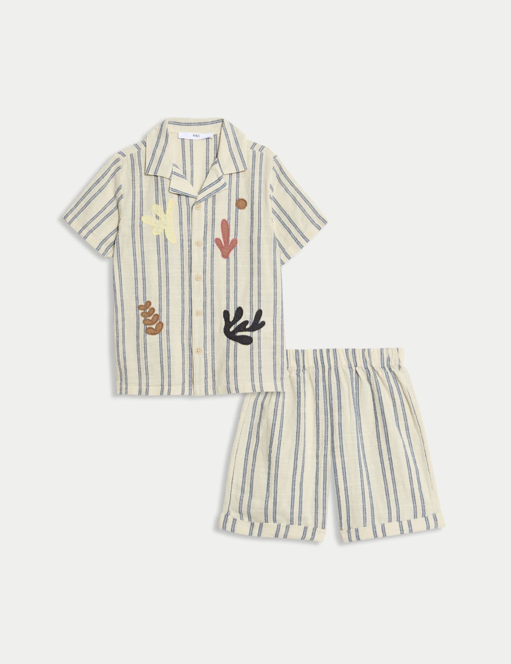 2pc Pure Cotton Striped Top & Bottom Outfit (2-8 Yrs) 2 of 2