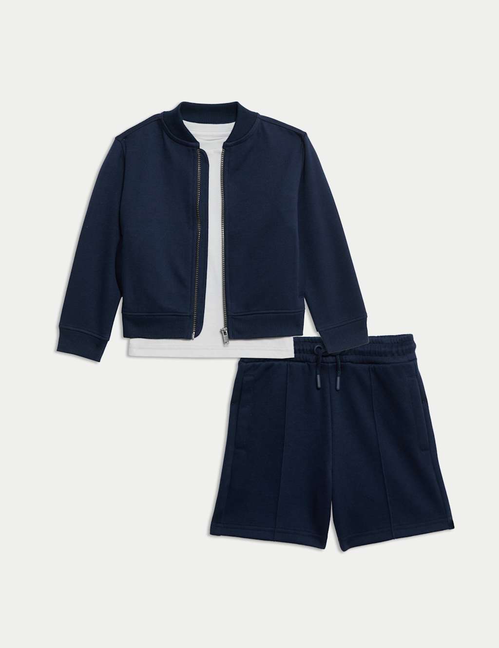 3pc Cotton Blend Top & Bottom Outfit (2-8 Yrs) 2 of 6