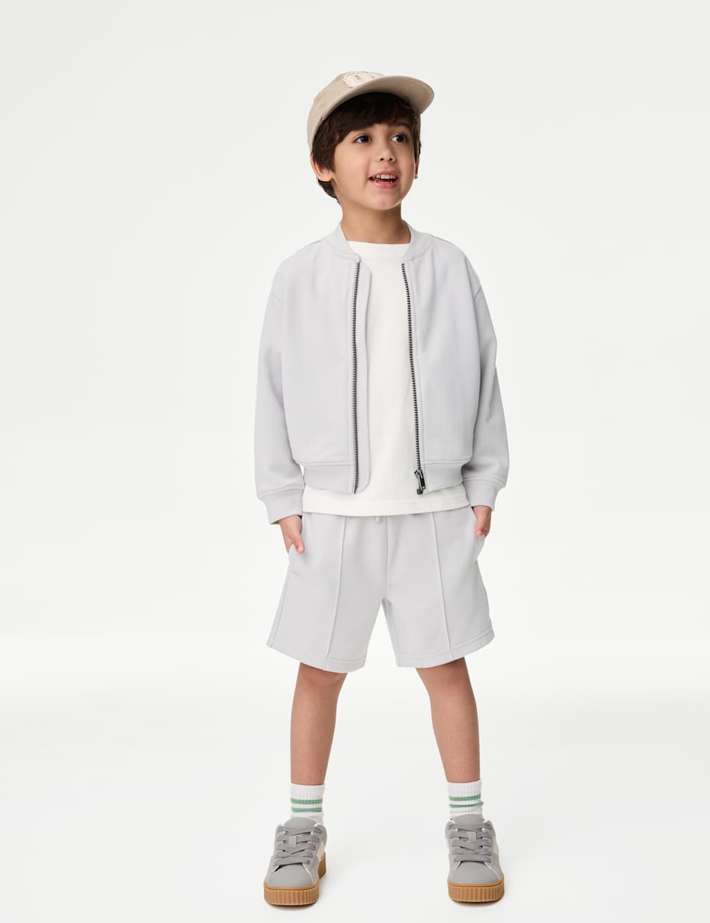 3pc Cotton Blend Top & Bottom Outfit (2-8 Yrs) 5 of 6