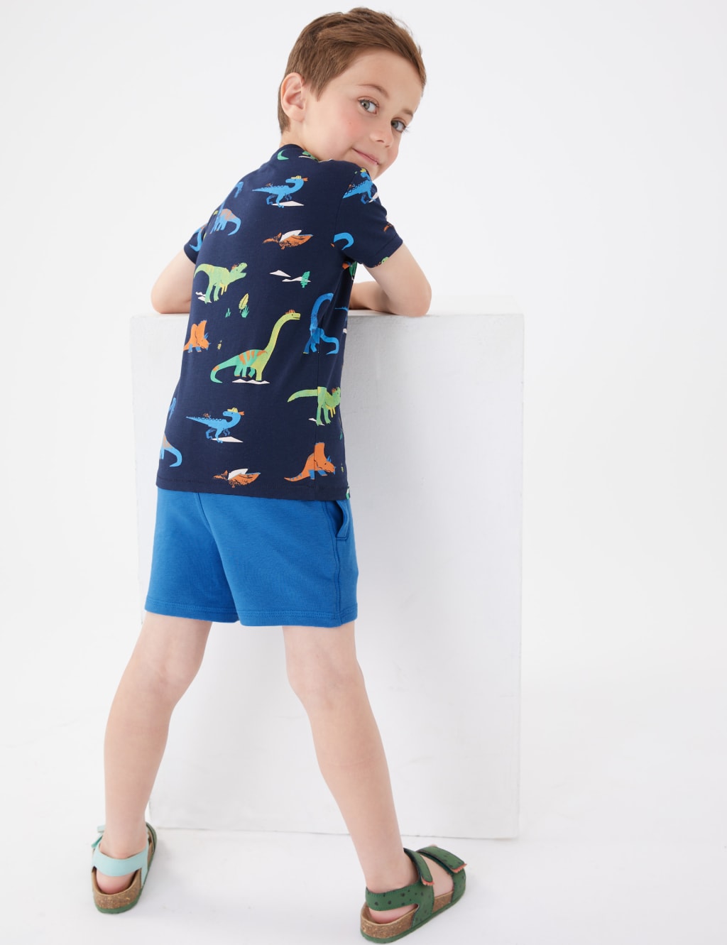 Cotton Rich Dinosaur Top & Bottom Outfit (2-7 Yrs) 4 of 5