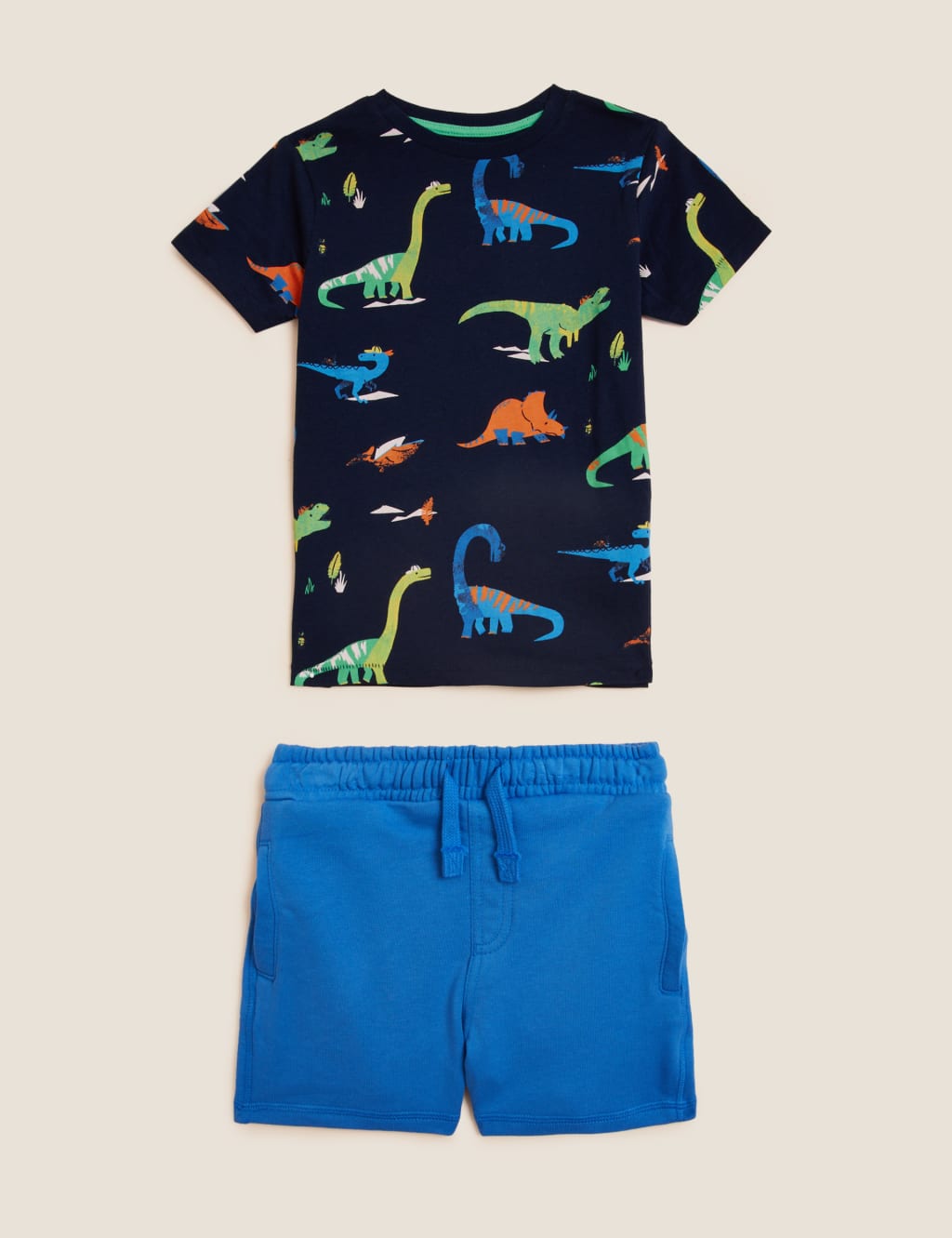 Cotton Rich Dinosaur Top & Bottom Outfit (2-7 Yrs) 2 of 5