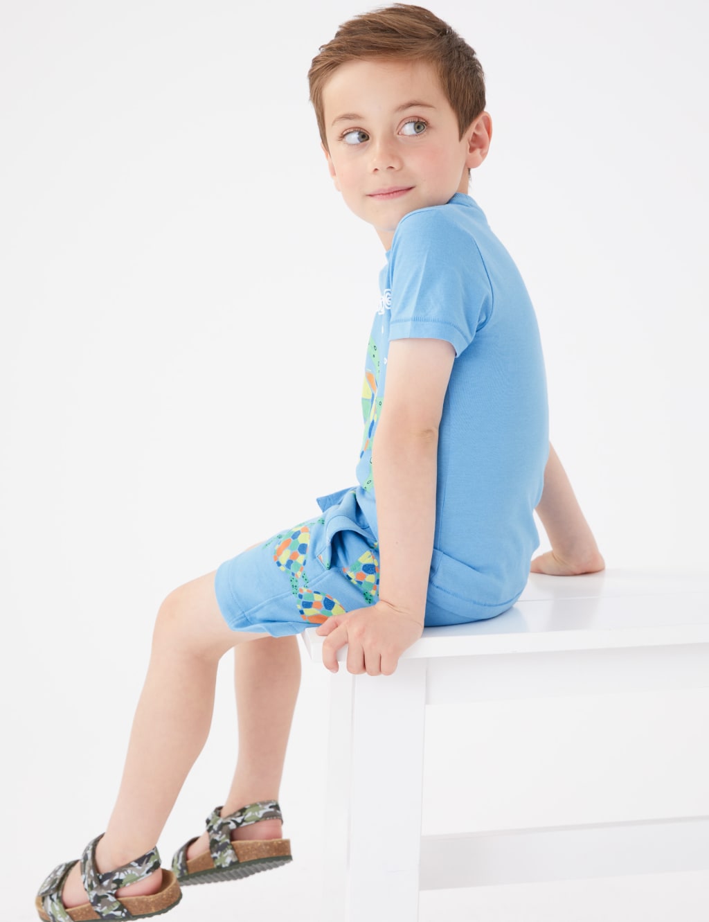 Cotton Rich Turtle Top & Bottom Outfit (2-7 Yrs) 4 of 5