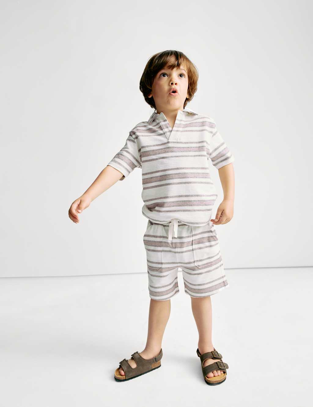 2pc Pure Cotton Textured Top & Bottom Outfit (1-8 Yrs) 3 of 6