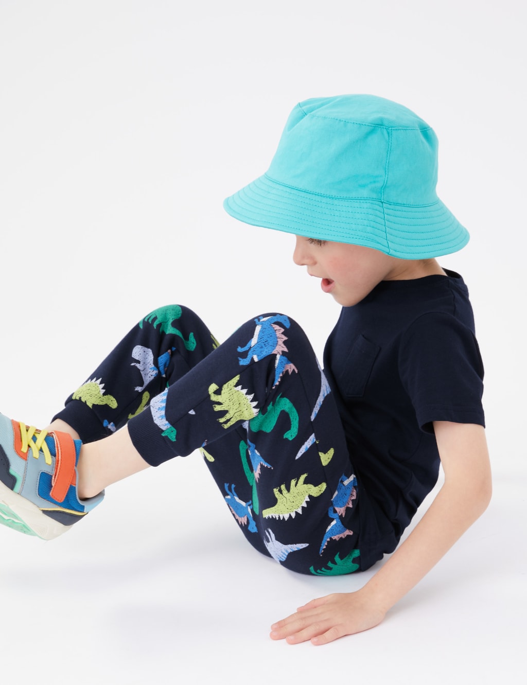 Cotton Rich Dinosaur Top & Bottom Outfit (2-7 Yrs) 3 of 5