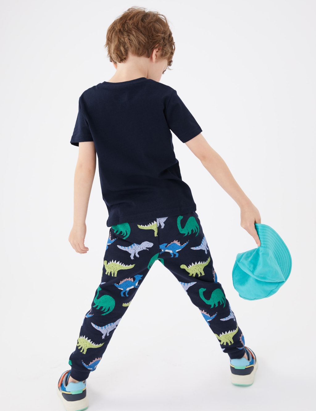 Cotton Rich Dinosaur Top & Bottom Outfit (2-7 Yrs) 4 of 5