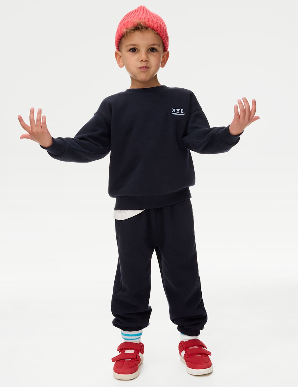 2pc Cotton Rich Top & Bottom Outfit (1-16 Yrs) 3 of 5