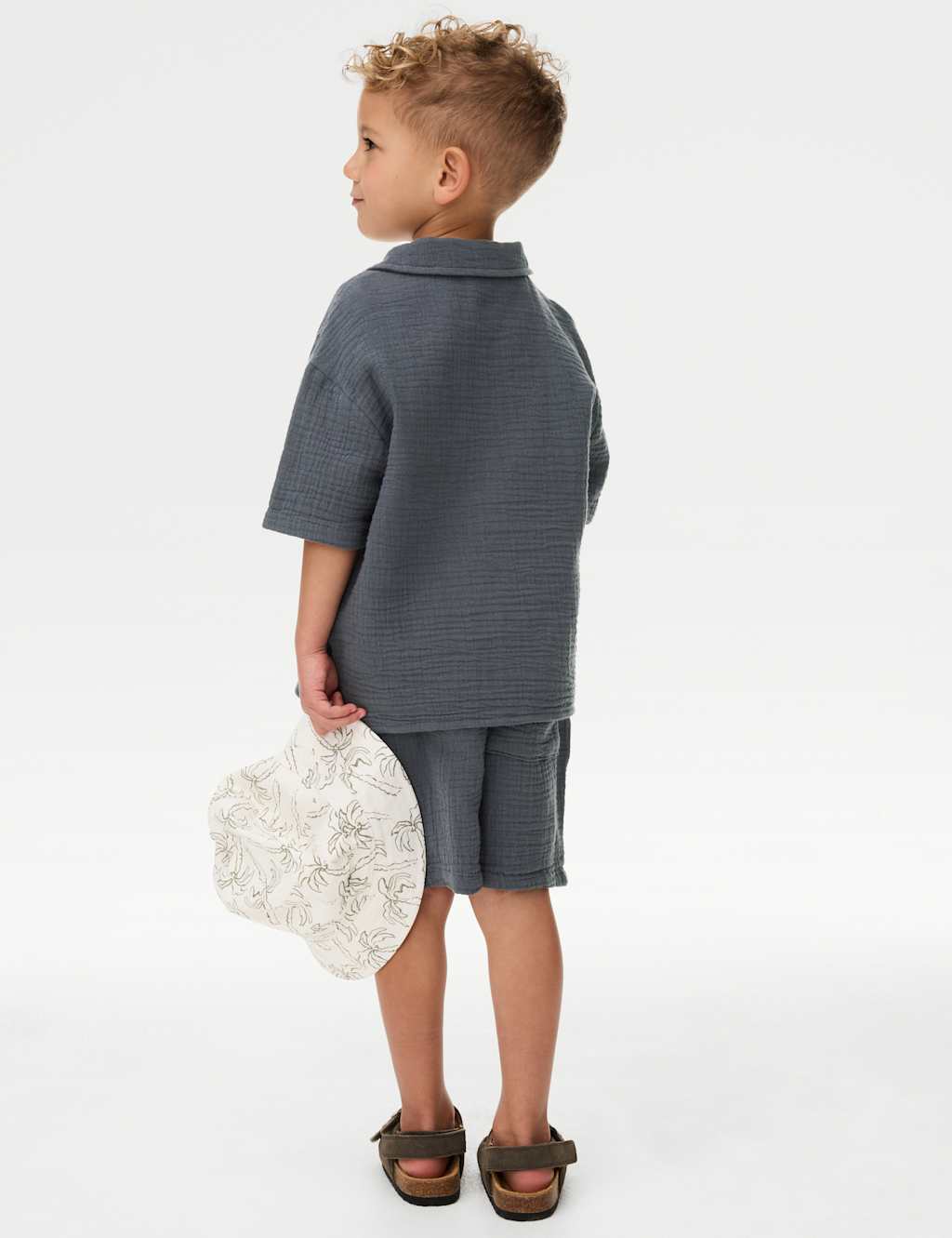 2pc Pure Cotton Top and Shorts Set (2-8 Yrs) 4 of 5