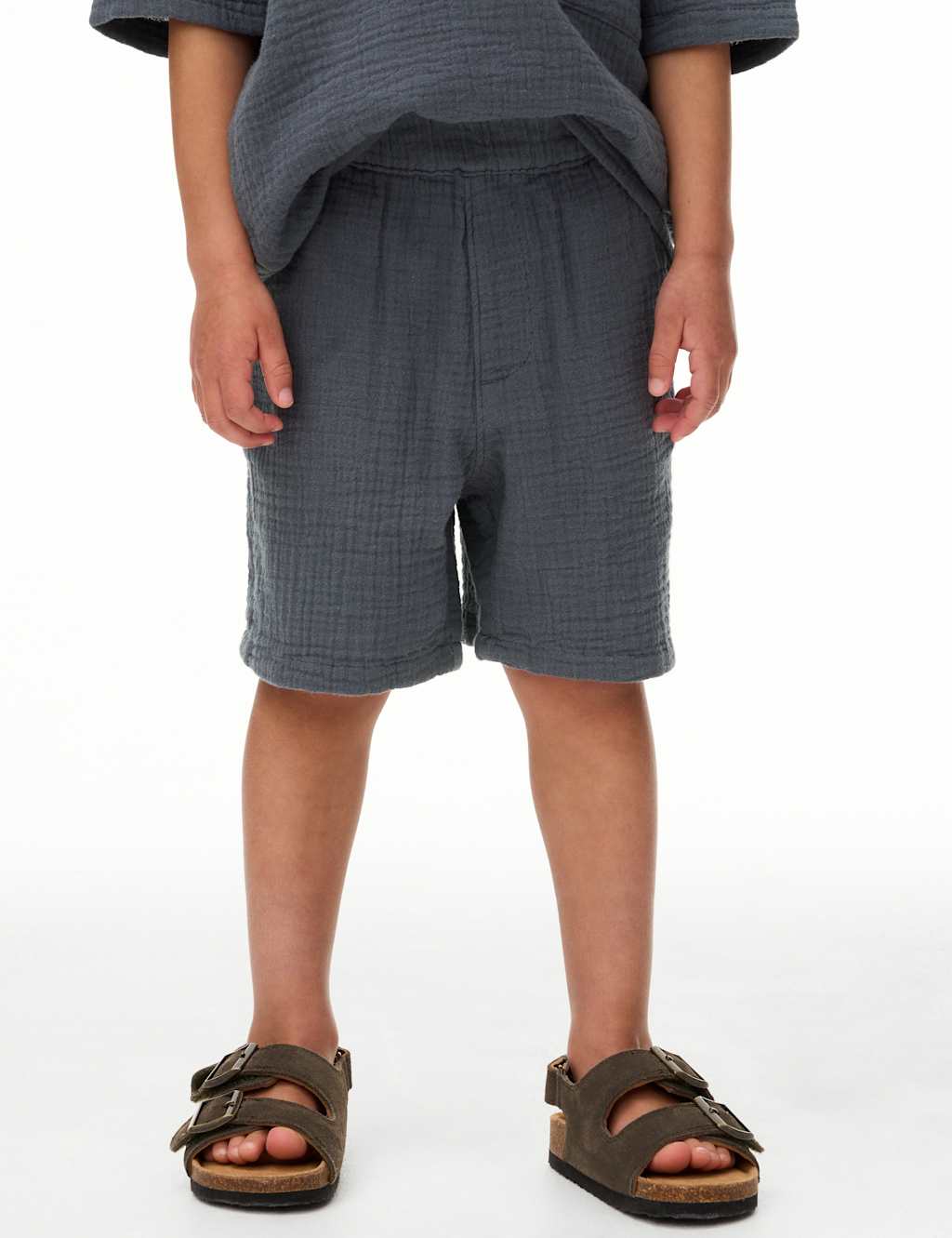 2pc Pure Cotton Top and Shorts Set (2-8 Yrs) 5 of 5