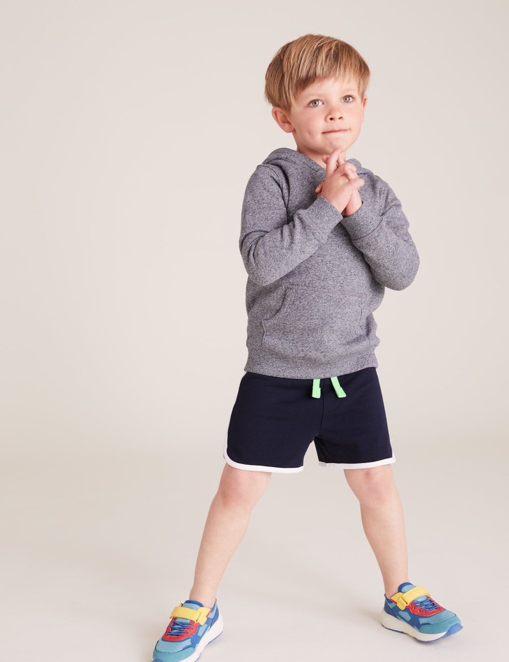 Organic Cotton Running Shorts 2 7 Yrs M S