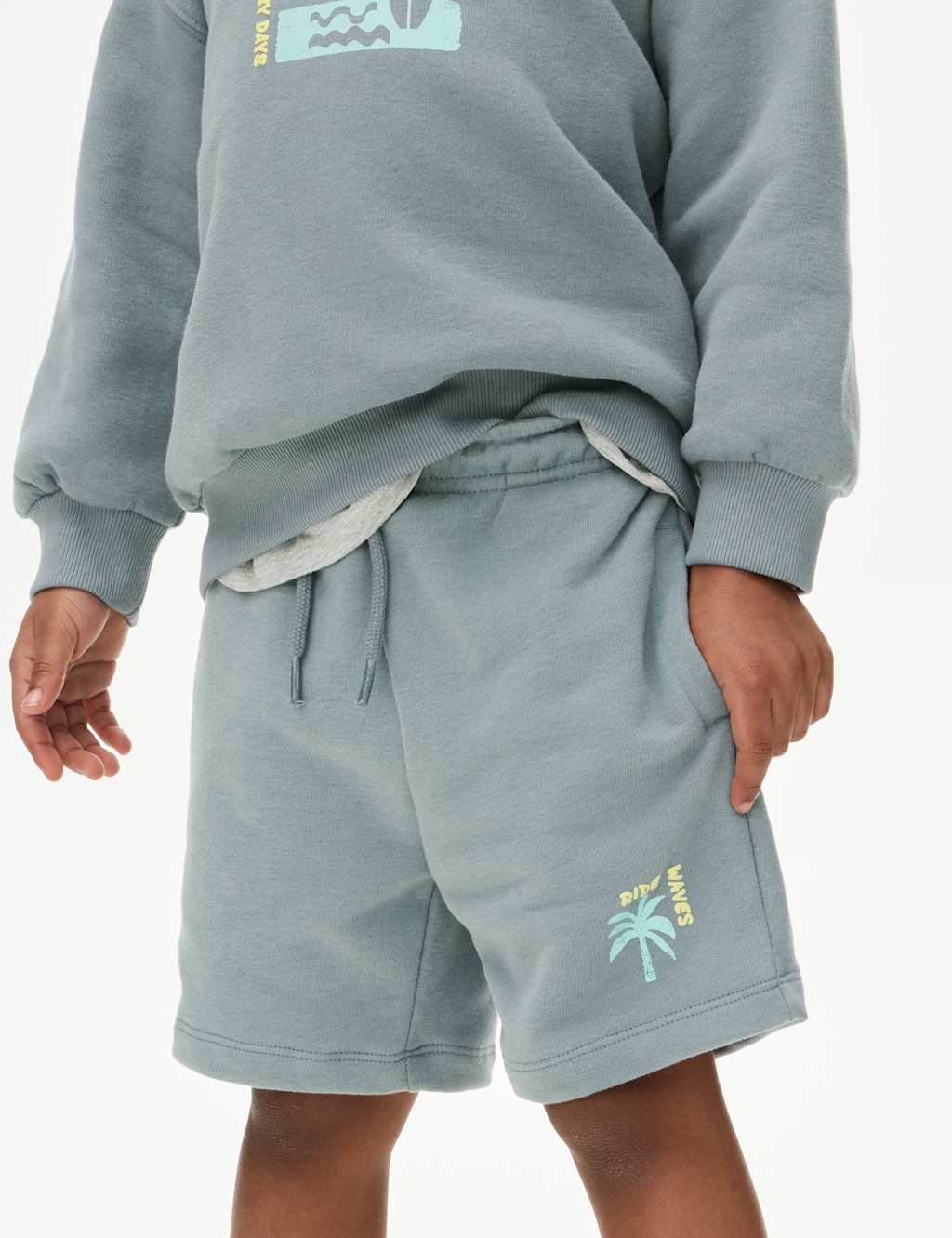 Cotton Rich Graphic Shorts (2-8 Yrs) 3 of 5