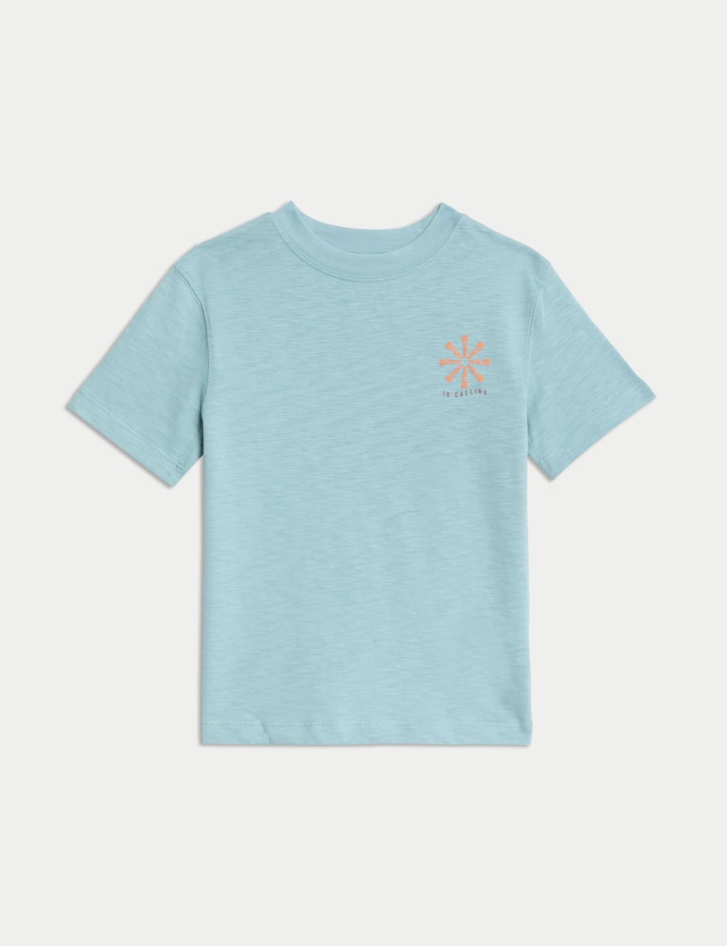 Pure Cotton Graphic Slogan T-Shirt (2-8 Yrs) 2 of 5
