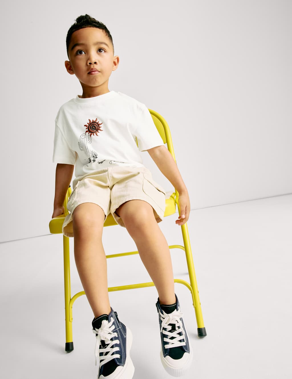 Pure Cotton Desert Graphic T-Shirt (2-8 Yrs) 3 of 6