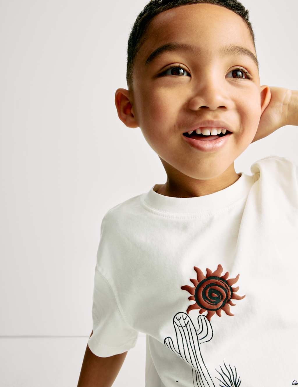 Pure Cotton Desert Graphic T-Shirt (2-8 Yrs) 5 of 6