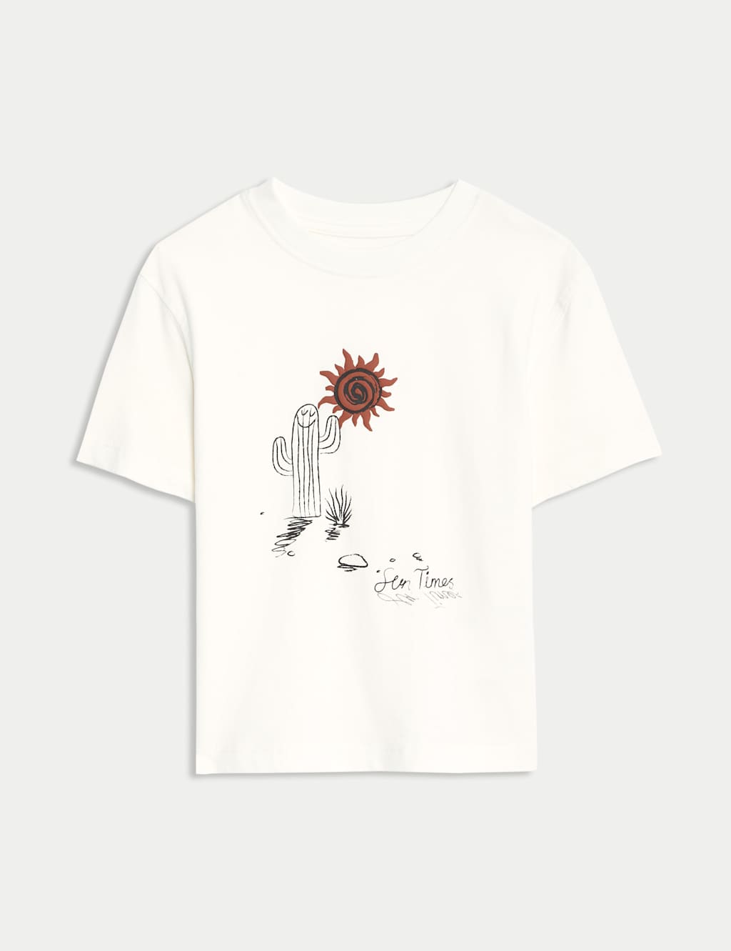 Pure Cotton Desert Graphic T-Shirt (2-8 Yrs) 2 of 6