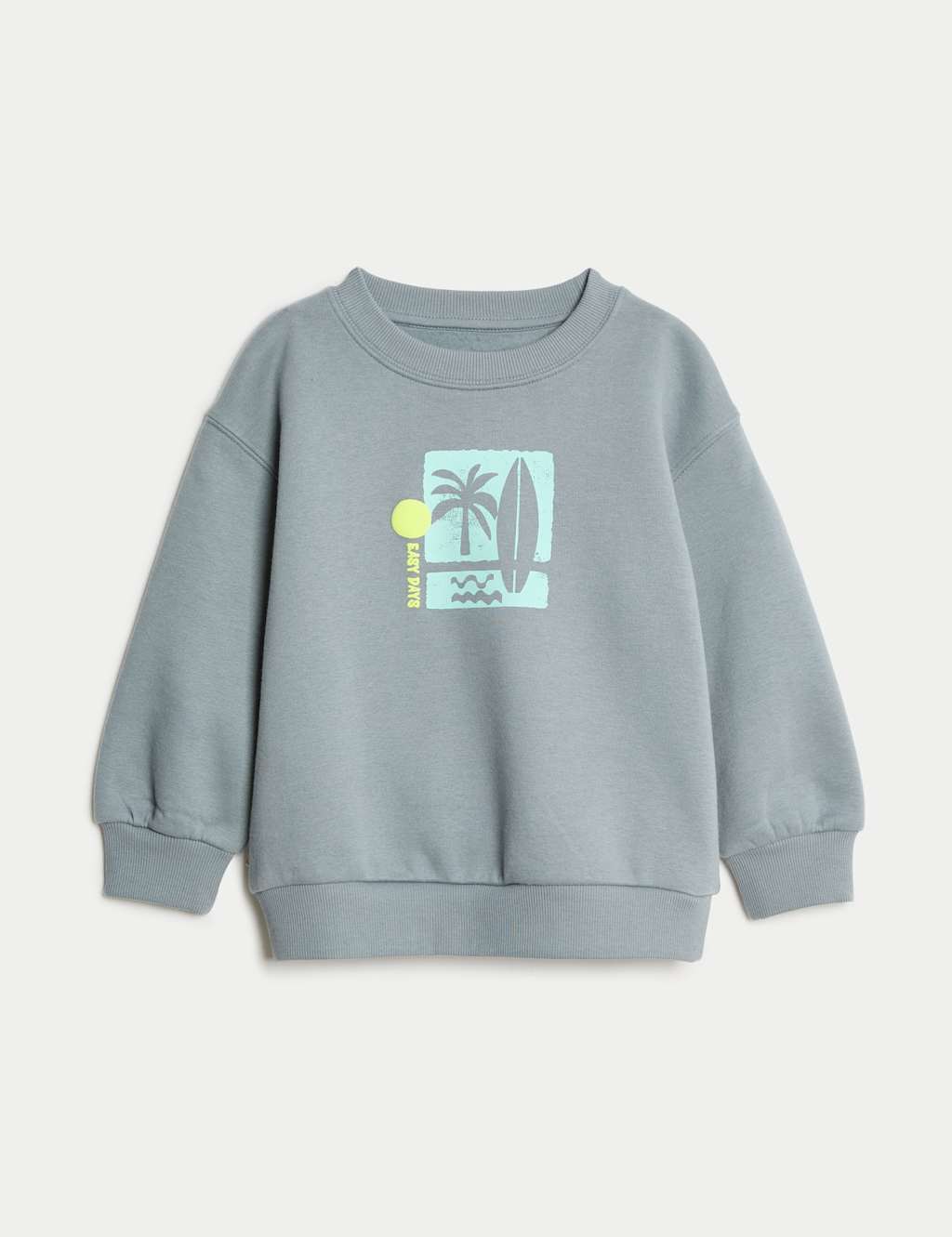 Cotton Rich Graphic Sweatshirt (2-8 Yrs) 2 of 5