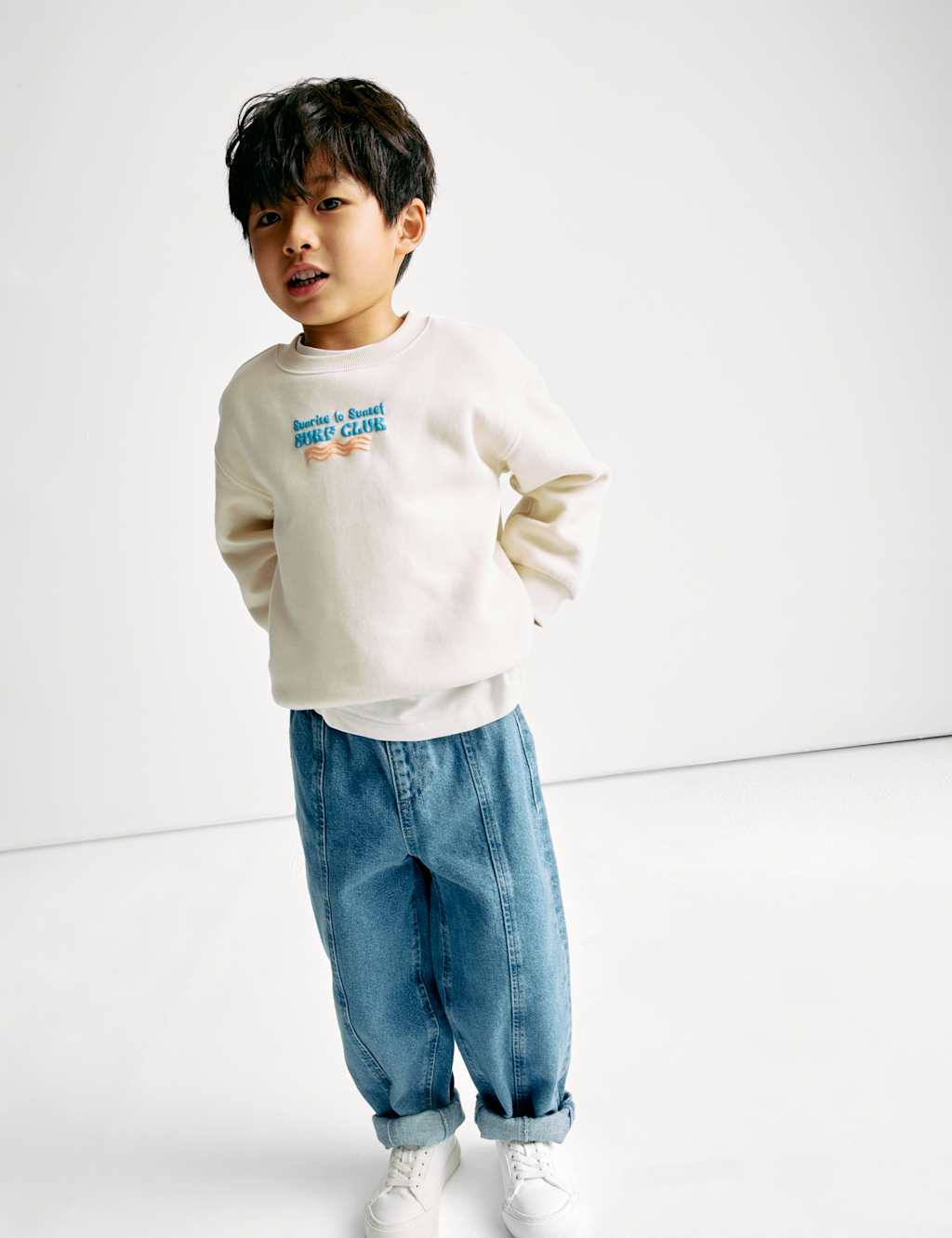 Cotton Rich Surf Club Sweatshirt (2-8 Yrs) 3 of 7