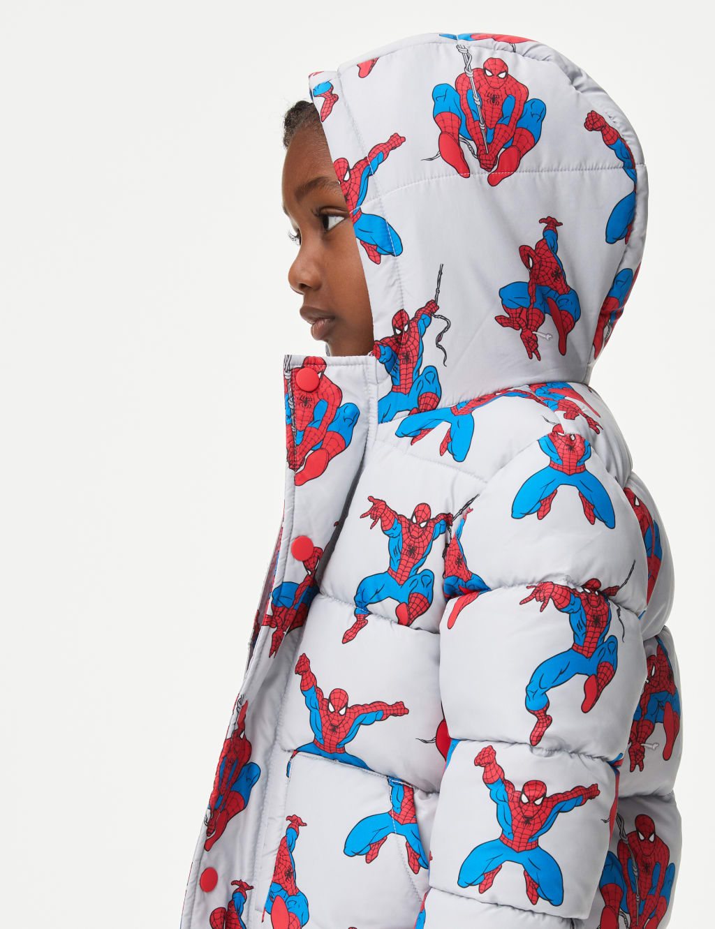 Spider Man Padded Coat 2 8 Yrs M S Collection M S