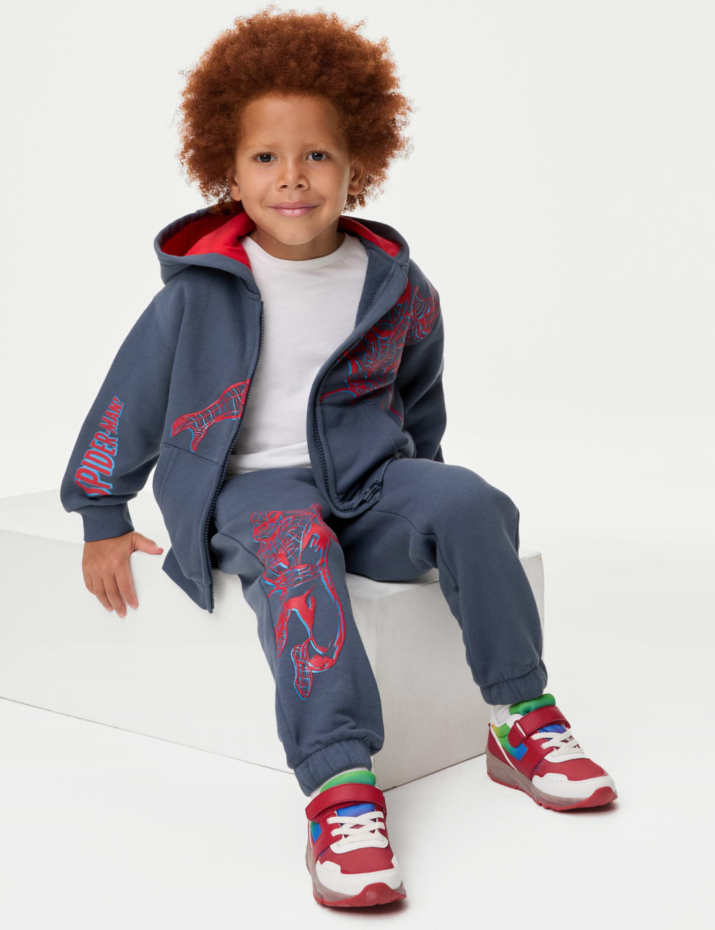 Cotton Rich Spider Man Joggers 2 8 Yrs M S Collection M S